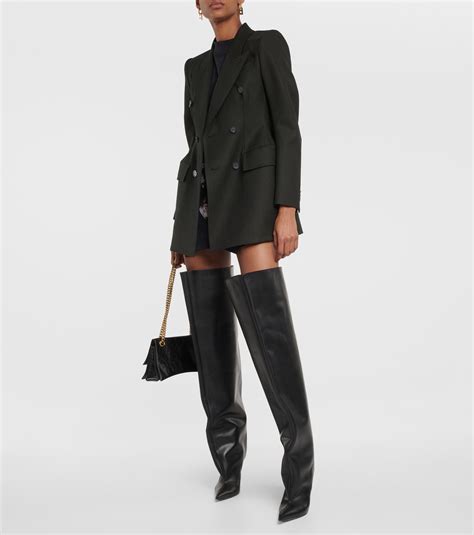 balenciaga over the knee boots replica|balenciaga overknee boots waders.